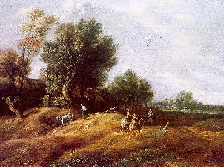 Peeters, Gilles Landscape with Dunes oil painting image